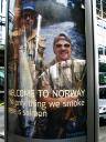 [The only thing we smoke here is salmon]