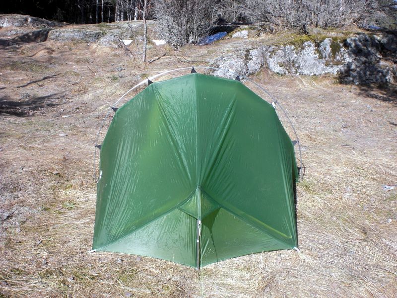 Обзор сверхлёгкой палатки VauDe Power Lizard PLiz-side