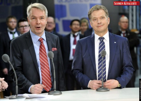 Haavisto-and-Niinistö Кандидаты, прошедшие во второй тур